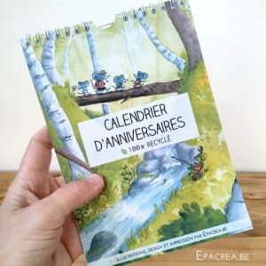 Doux calendrier d'anniversaires