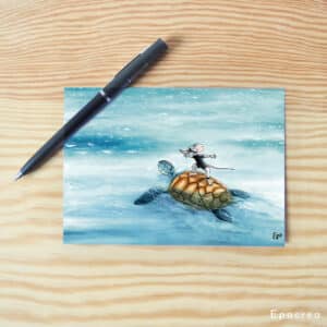 CARTE Turtle surf