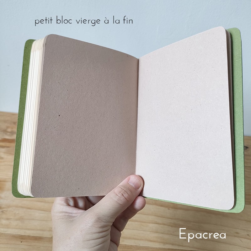 Agenda A6 bicolore recyclé – Image 3