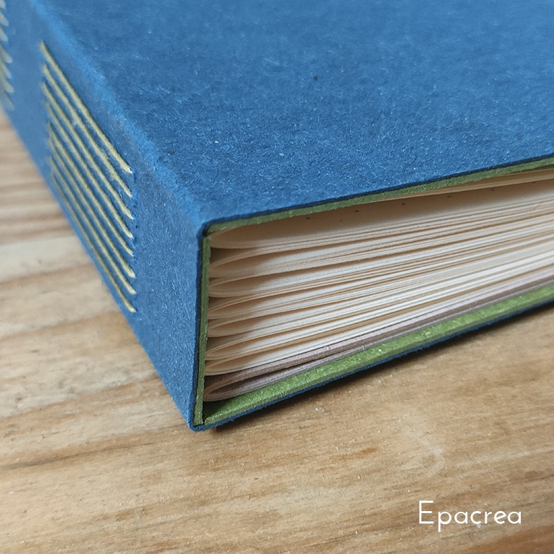 Agenda A6 bicolore recyclé – Image 4