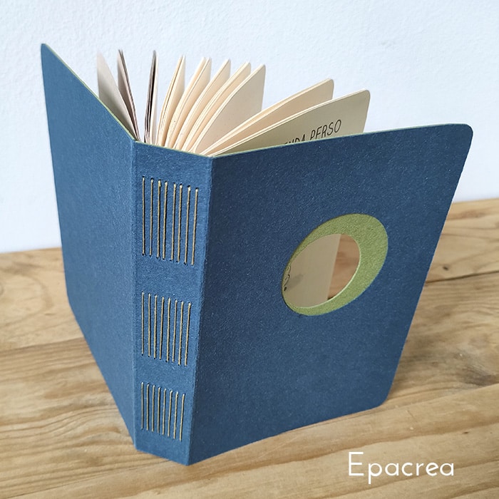 Agenda A6 bicolore recyclé – Image 5